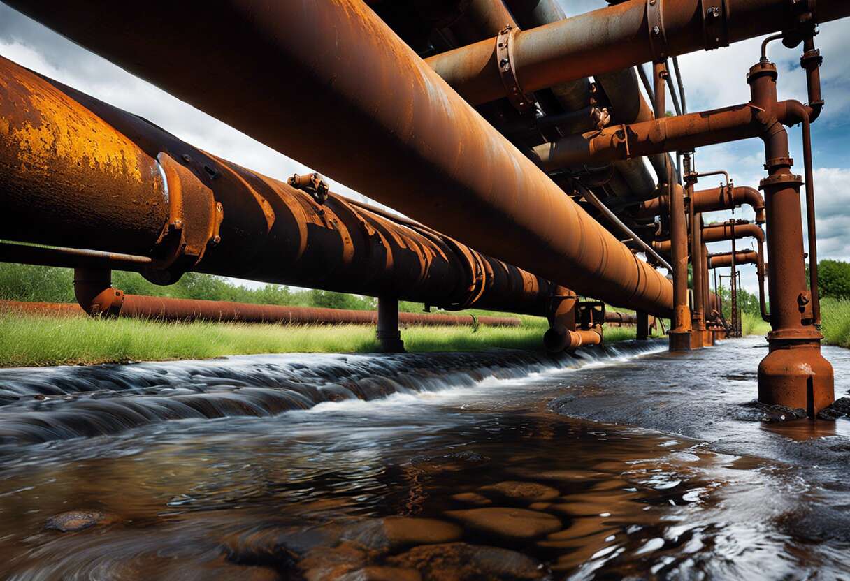 Problèmes de débit d'eau : comprendre les conséquences de la corrosion