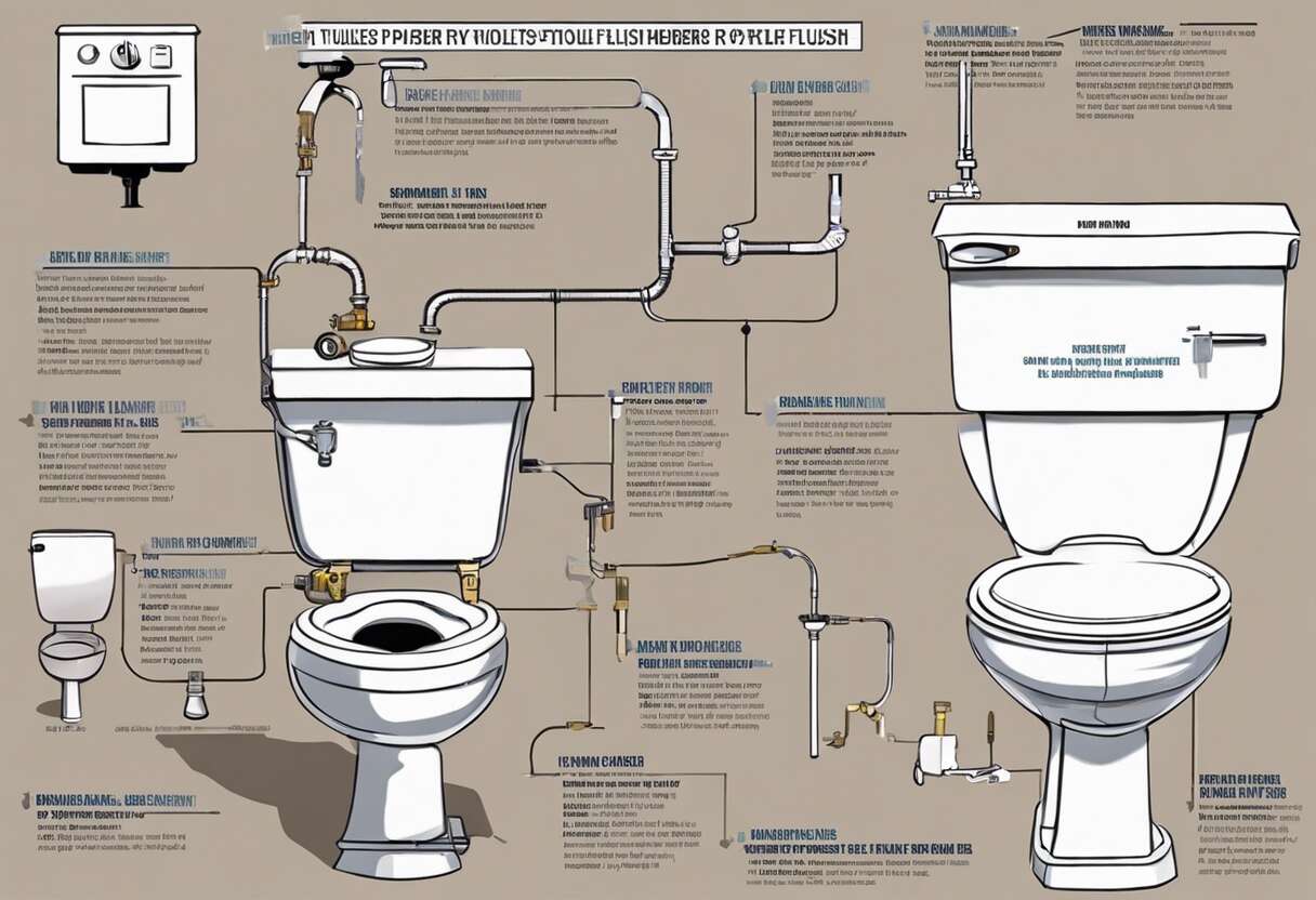 Les éléments constitutifs d'une chasse d'eau efficace