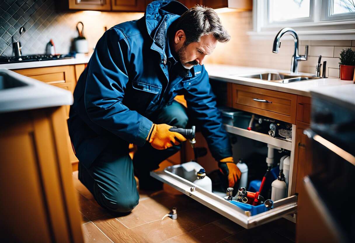 Estimation budgétaire pour une urgence plomberie en saison froide