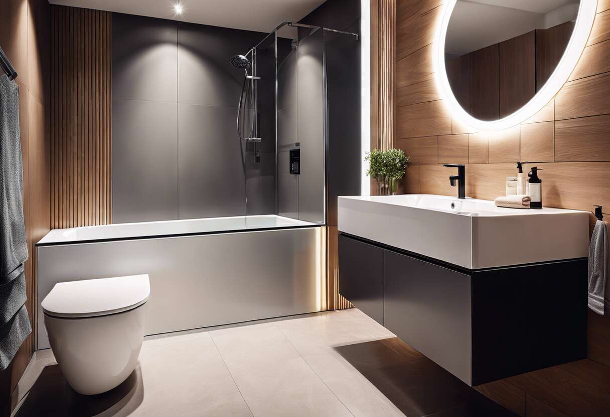Innovation dans les sanitaires : comment le lavabo intégré révolutionne les petites salles de bain