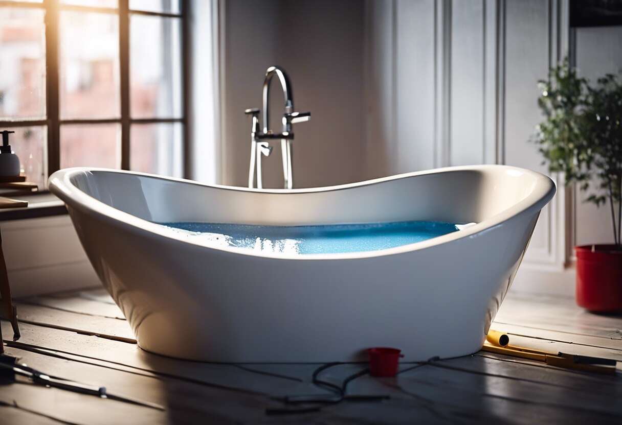 Colmater une fissure dans la baignoire : astuces et produits recommandés