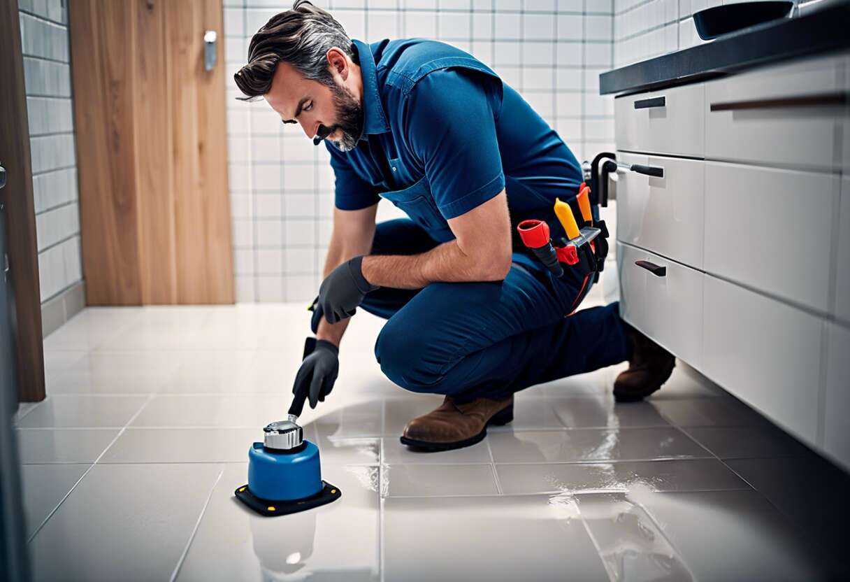 Détection précoce des fuites dans les wc