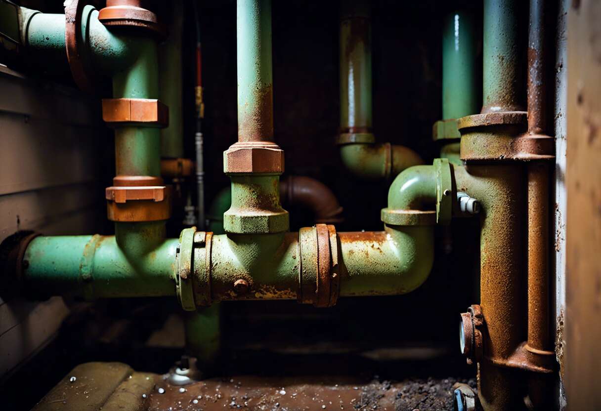 Identifier les signes de corrosion et de moisissure