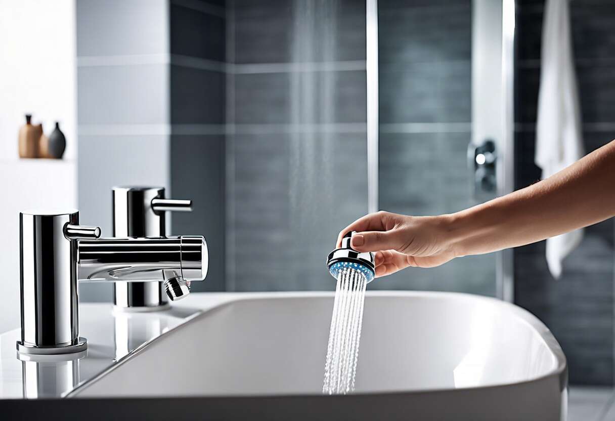 Réglages de base : ajustement du mitigeur thermostatique
