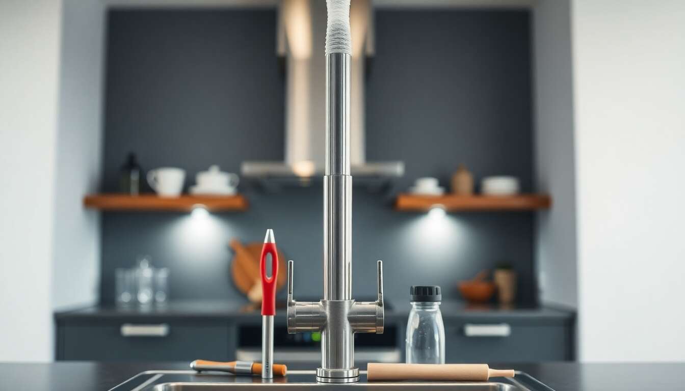 Méthode détaillée pour réparer une fuite de siphon