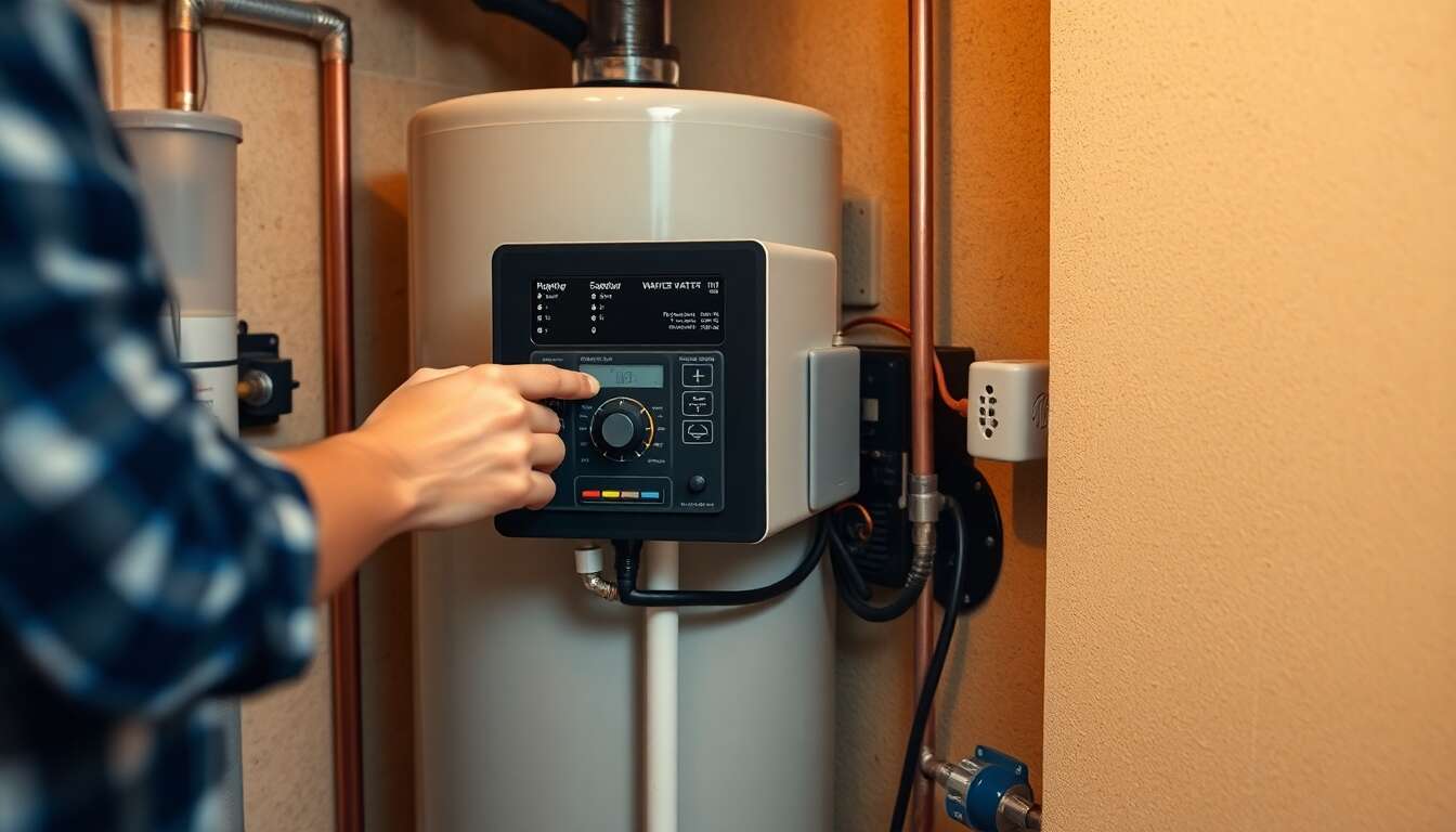 Couper l'alimentation et vidanger le chauffe-eau Couper l'alimentation et vidanger le chauffe-eau