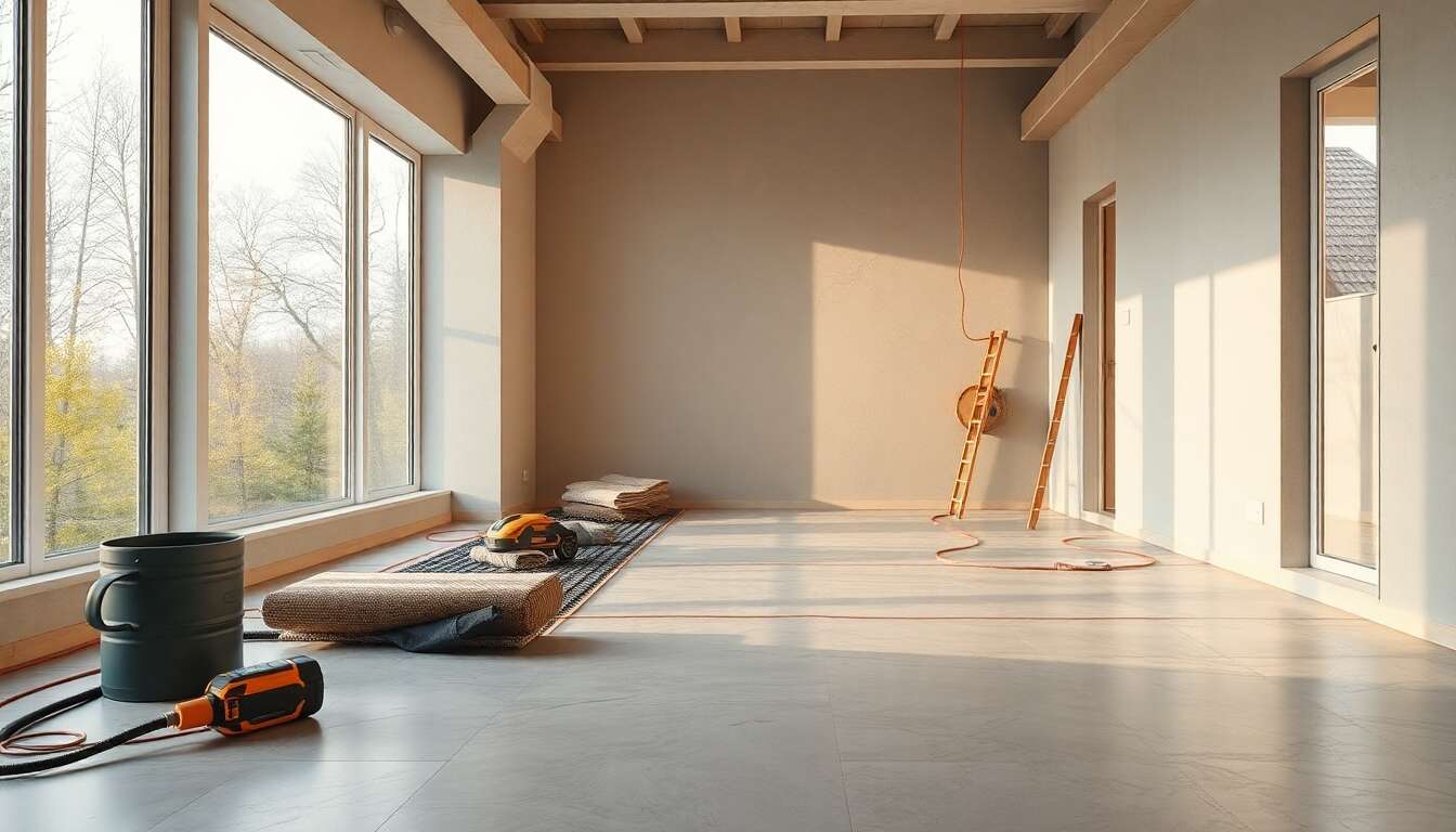 Conseils pour une installation rรฉussie du plancher chauffant Conseils pour une installation rรฉussie du plancher chauffant