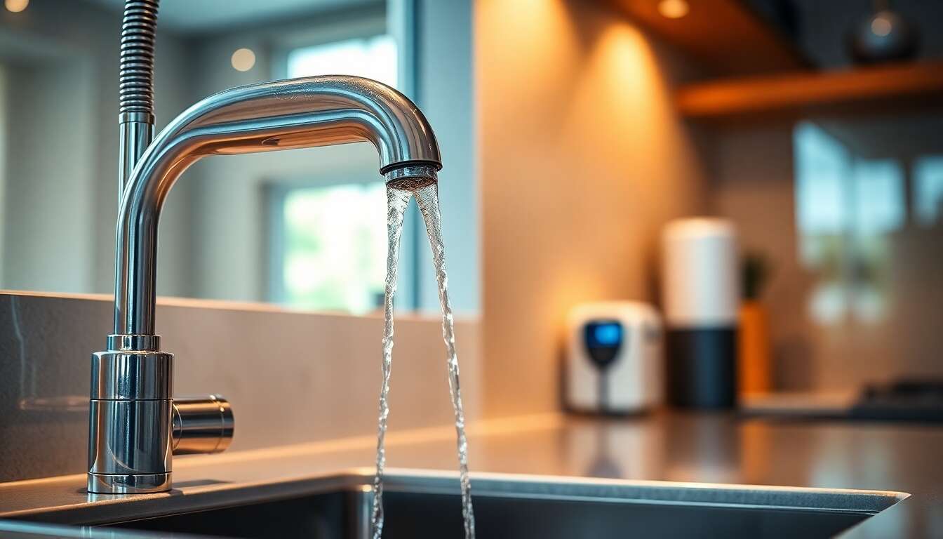 Utiliser un adoucisseur d'eau pour une solution durable