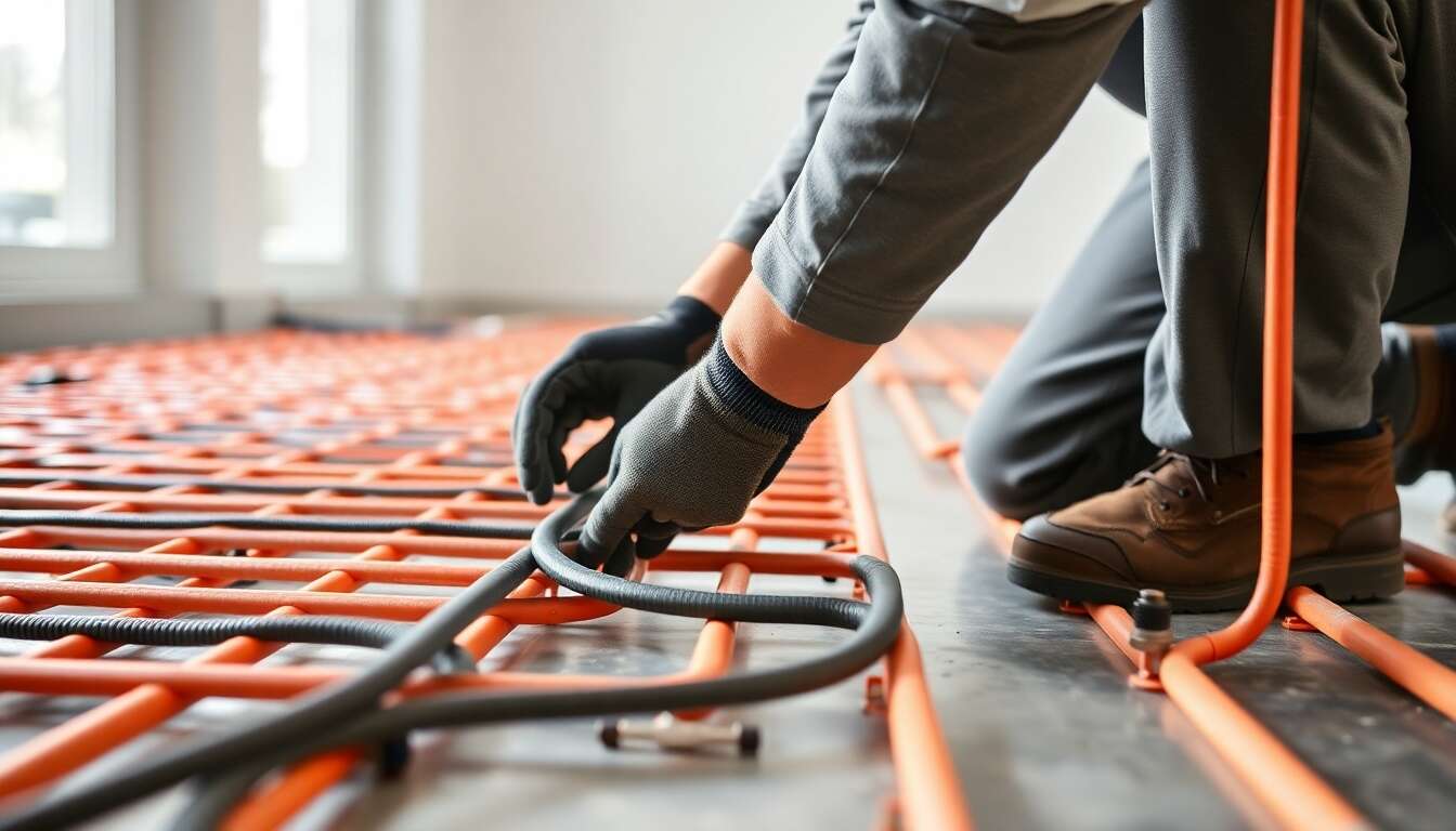 Les รฉtapes clรฉs de l'installation d'un plancher chauffant ร eau Les รฉtapes clรฉs de l'installation d'un plancher chauffant ร eau