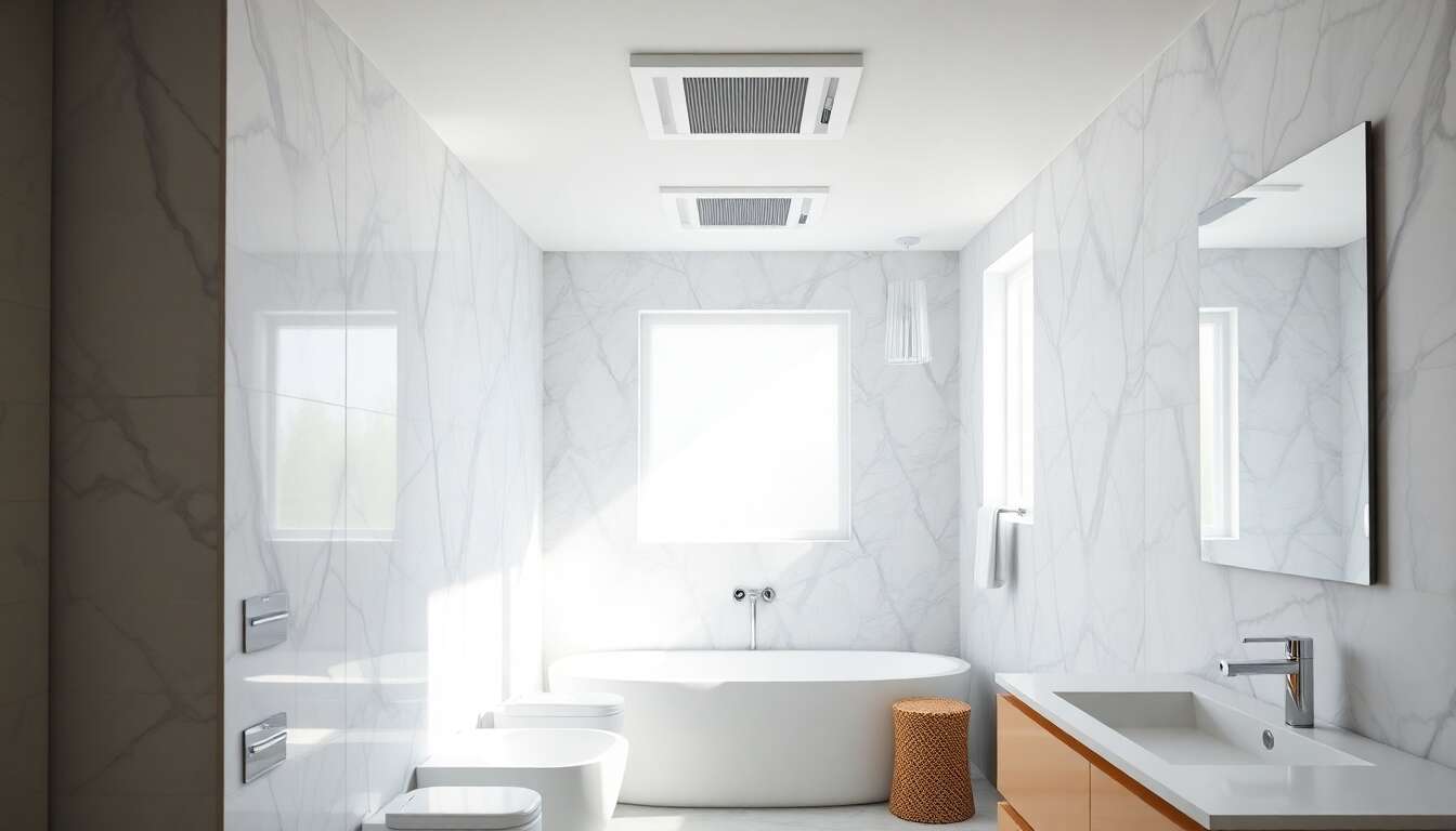 L'importance de la ventilation dans une salle de bain L'importance de la ventilation dans une salle de bain