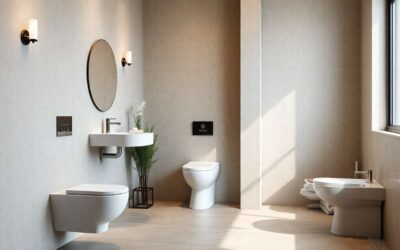 WC suspendus ou classiques : que choisir pour sa salle de bain ?