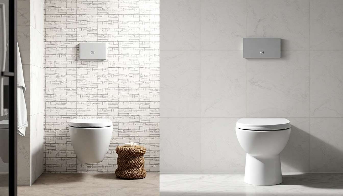 Différences entre wc suspendus et classiques Différences entre wc suspendus et classiques