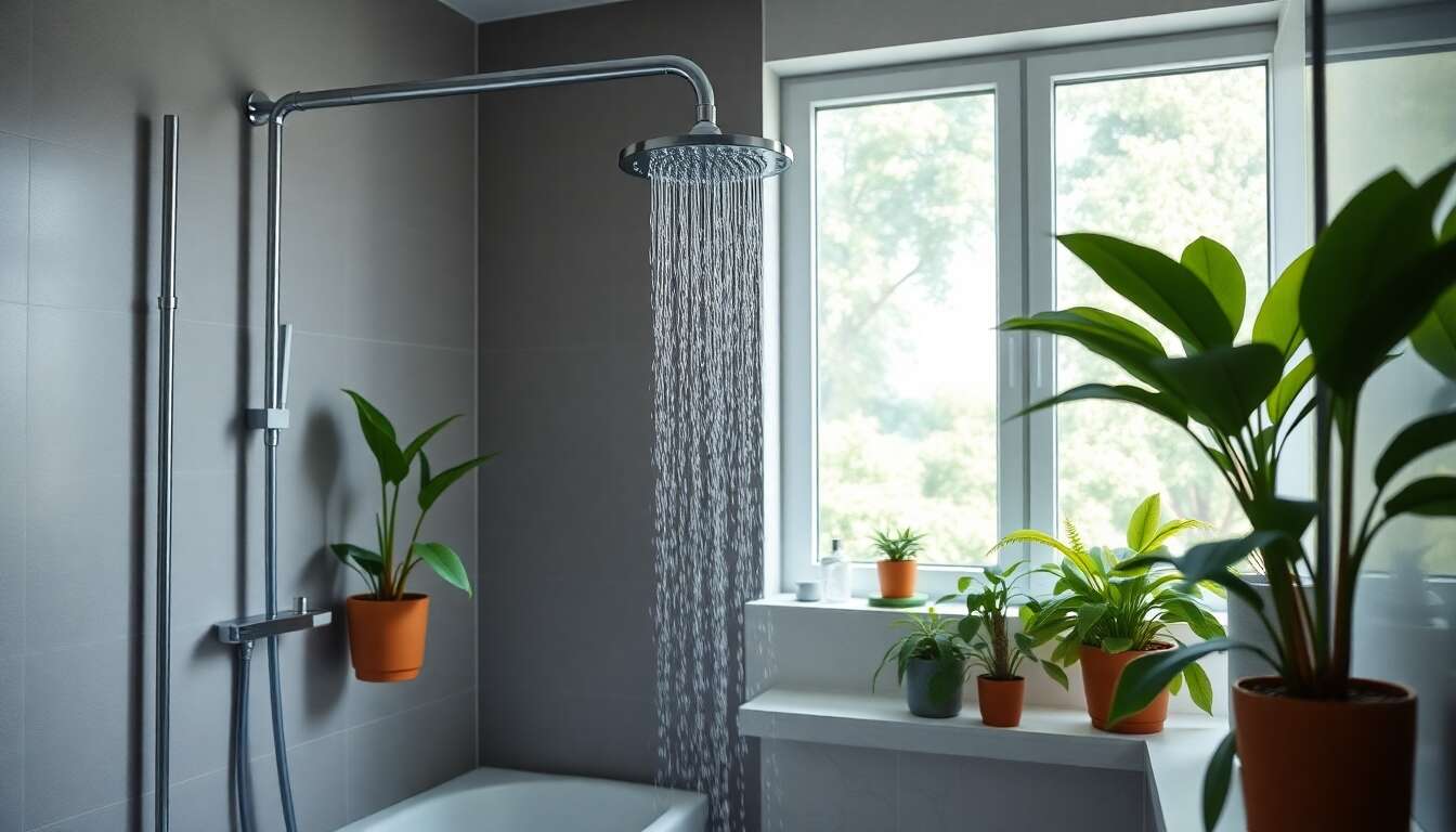 économies d'eau : le point fort de la douche économies d'eau : le point fort de la douche