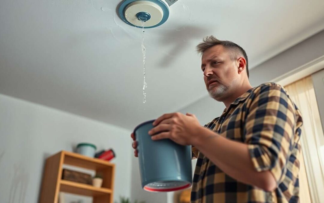 Stopper une infiltration d'eau : solutions immédiates