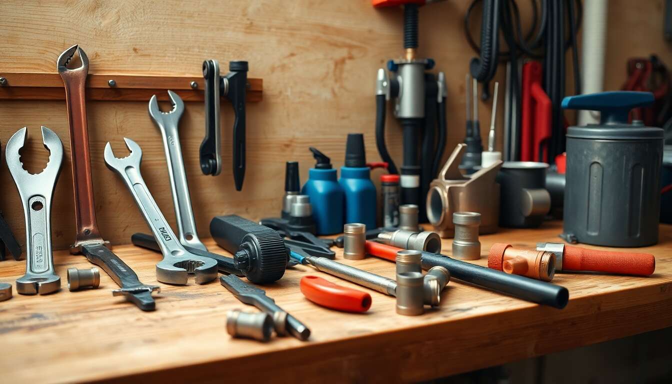 Outils de base pour les travaux domestiques
