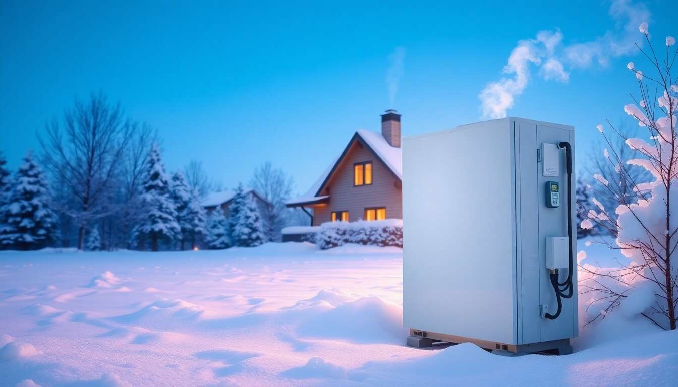 Optimiser l'efficacité de la pompe à chaleur en hiver Optimiser l'efficacité de la pompe à chaleur en hiver