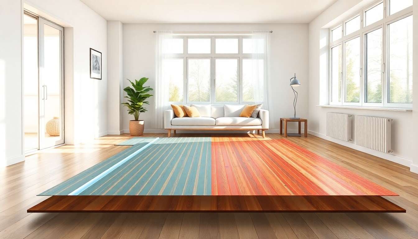 Choisir entre plancher chauffant hydronique et รฉlectrique Choisir entre plancher chauffant hydronique et รฉlectrique