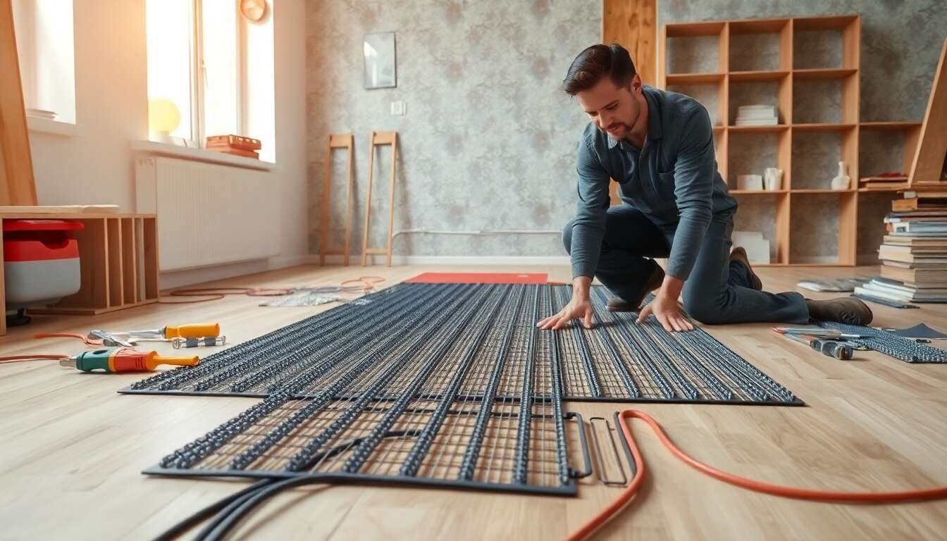 Les principales รฉtapes de la pose d'un plancher chauffant en rรฉnovation Les principales รฉtapes de la pose d'un plancher chauffant en rรฉnovation