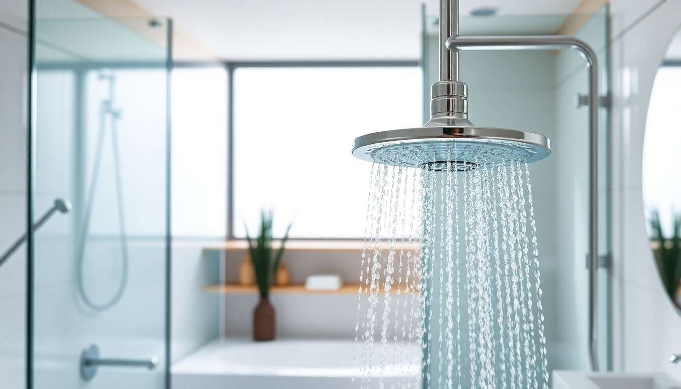 Les avantages des pommeaux de douche à faible débit
