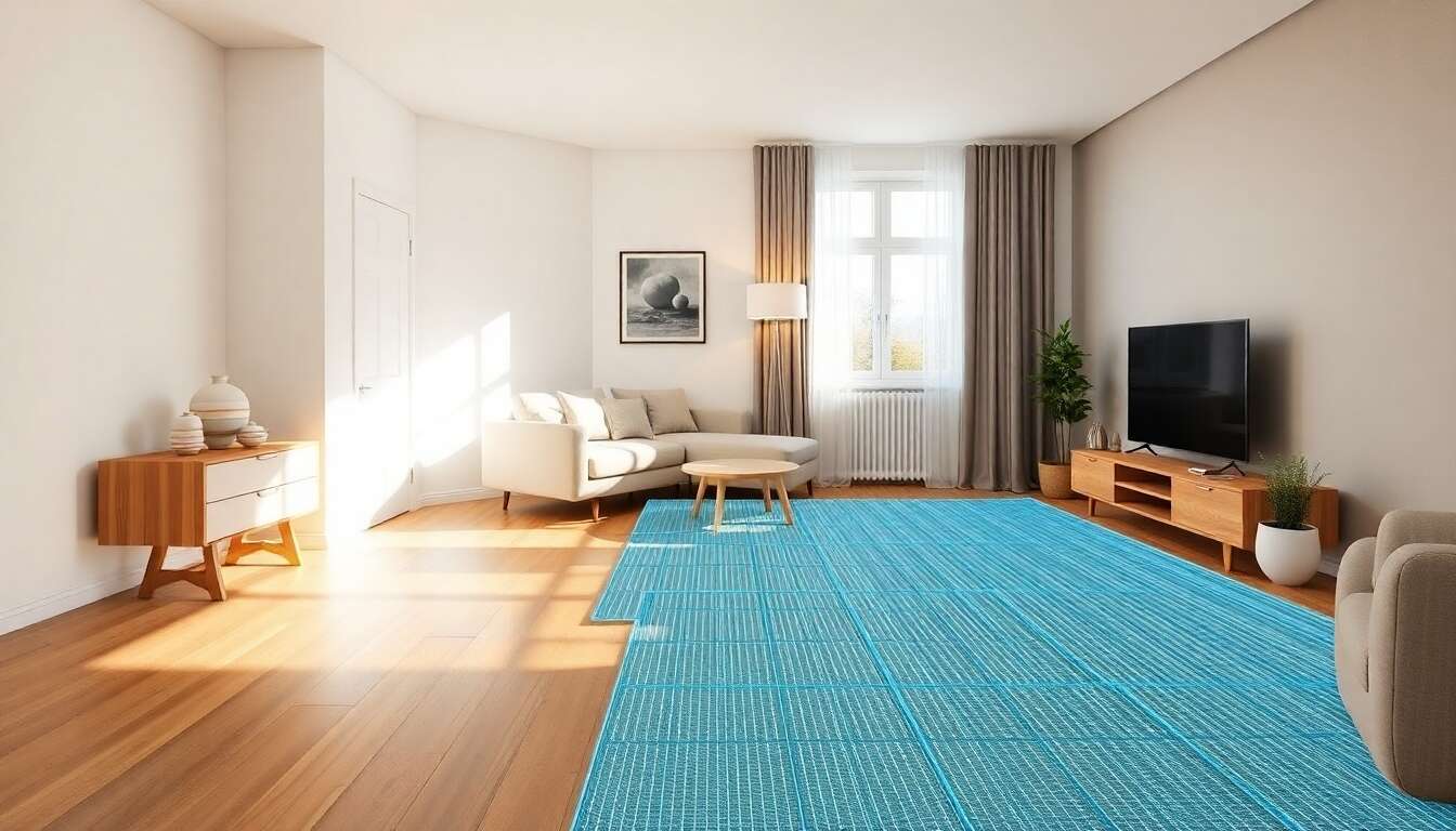 Comprendre le fonctionnement d'un plancher chauffant