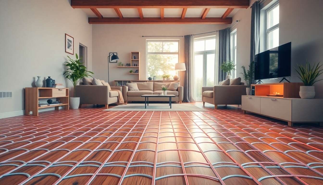 Les types de chauffage par le sol : électrique ou hydraulique