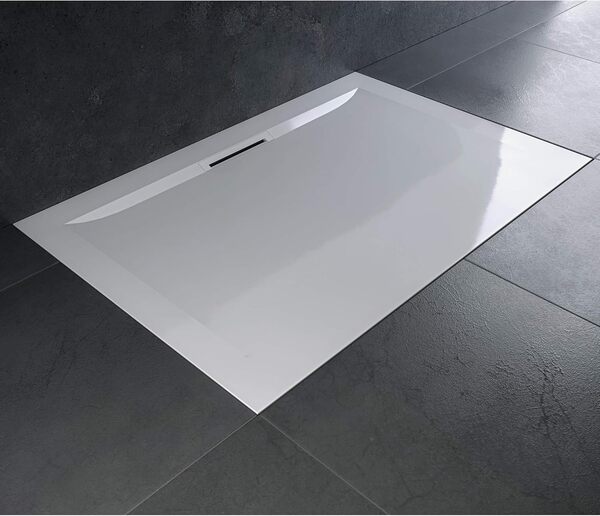 Jacob Delafon Receveur de Douche 100 x 80 Flight Pure Rectangle Blanc