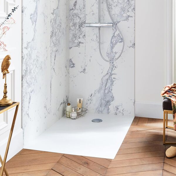 Jacob Delafon Receveur de Douche 140 x 90 Ipso Rectangle Blanc