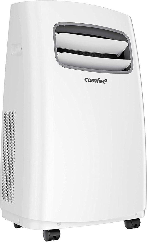 Comfee Climatiseur Portable 9000 BTU/H 2,6kW, 3-EN-1 Refroidisseur Dรฉshumidificateur Ventilateur, Redรฉmarrage auto, Minuterie, Mode nuit, Pour piรจces de 33ใก/88mยณ, Sognidoro 09E, EER A, R290
