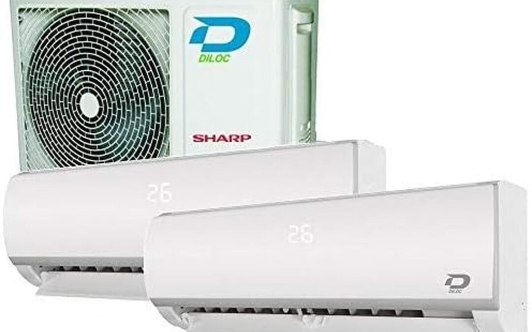 Test du climatiseur Diloc R32 9000+12000 BTU wifi