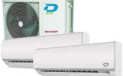 Test du climatiseur Diloc R32 9000+12000 BTU wifi