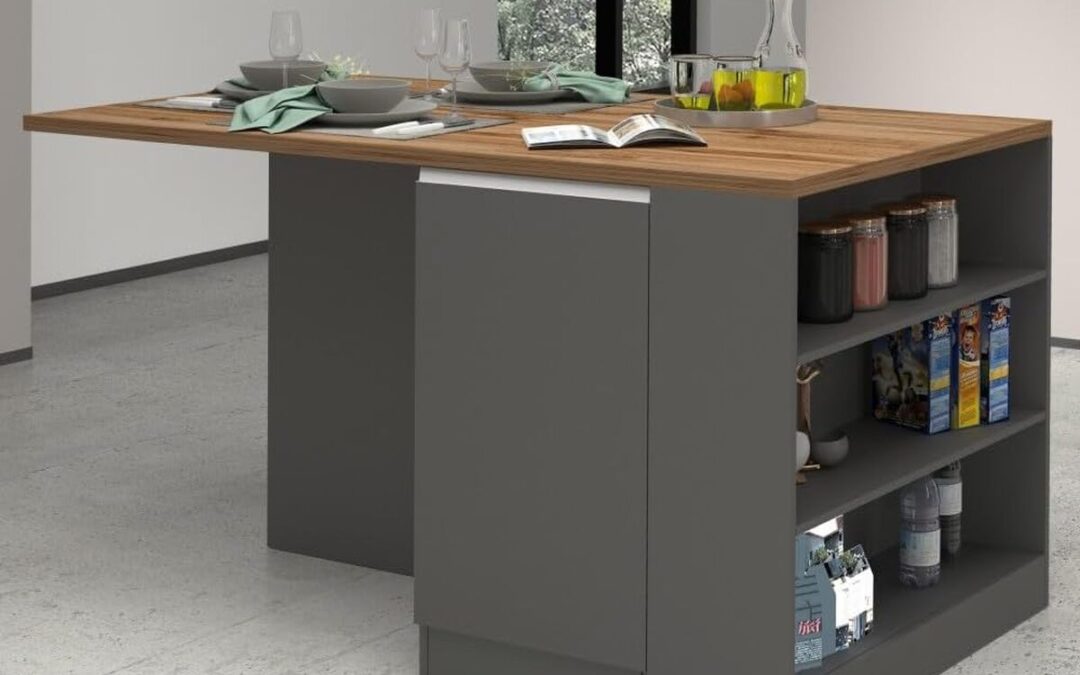 Test du VE.CA - îlot de cuisine Balance anthracite/Wotan