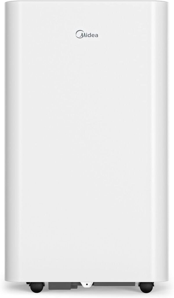 Midea Climatiseur Mobile Silencieux 9000 BTU/H, 3-EN-1 Refroidisseur Déshumidificateur Ventilateur, Follow me, Redémarrage auto, Pour pièces de 33㎡/88m³, Silent Cool 26 Pro EEK A, R290 [Classe énergétique A]