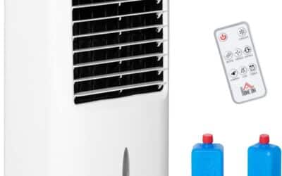 Test : climatiseur mobile HOMCOM 4 en 1 60W – efficacité et polyvalence