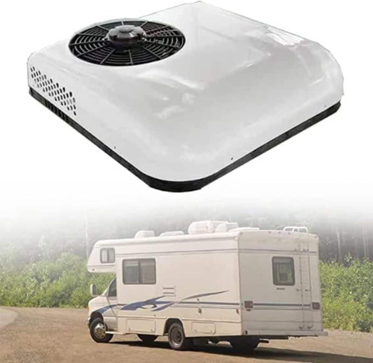 Climatiseur Évaporateur Suspendu 12V Universel Pour Camion, Caravane, Camionnette - 22525 BTU/h Puissant