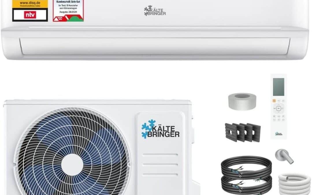 Test du climatiseur split Kältebringer 18000 BTU : puissance et connectivité