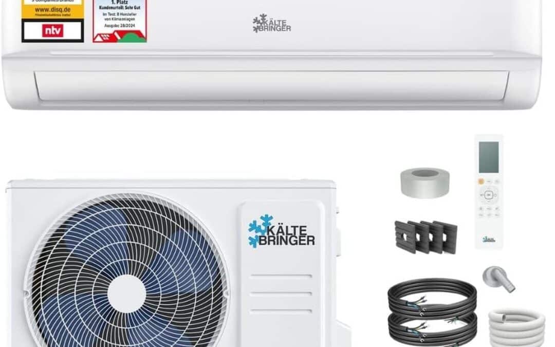 Test Kältebringer Climatiseur Split Quick Connect 12000 BTU silencieux et économe