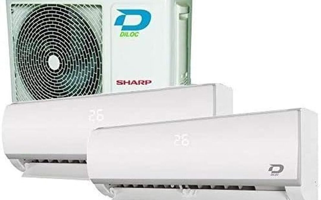 Test : climatiseur Diloc R32 9000+18000 BTU avec wifi