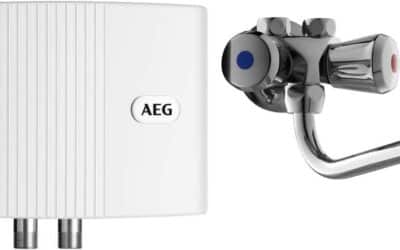 Test du chauffe-eau instantanรฉ AEG AHo 40 MTH 3, 5 KW : petite rรฉvolution au lavabo