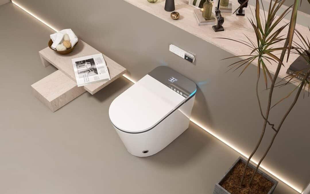 Test du WC allongé de luxe avec bidet intelligent et siège chauffant