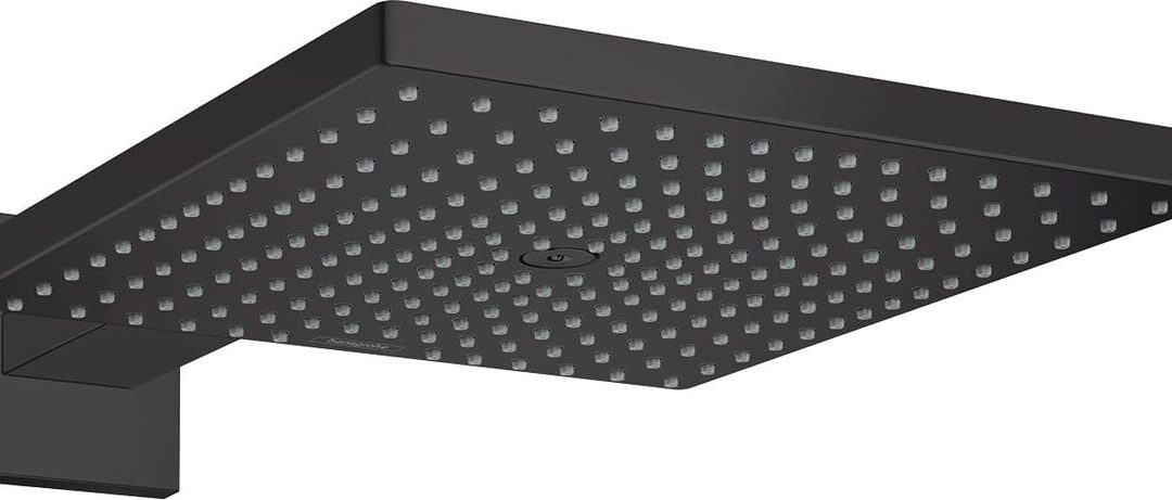 Test hansgrohe Raindance E Douche de tête 300 noir mat