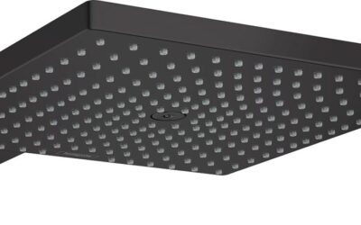 Test hansgrohe Raindance E Douche de tête 300 noir mat
