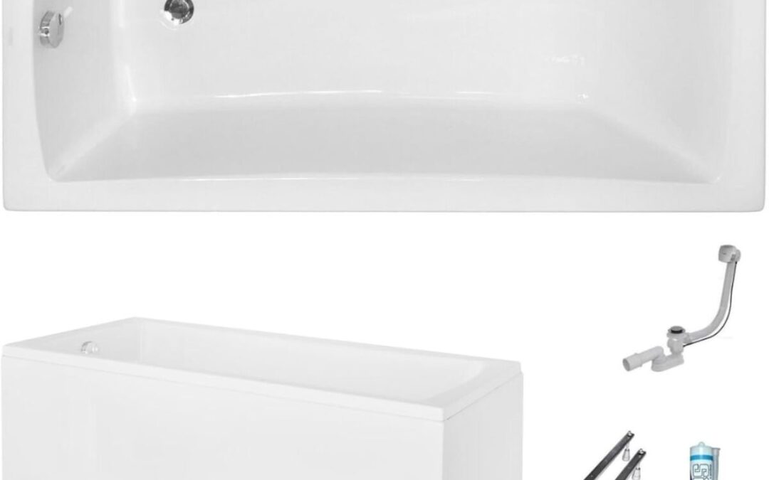 Test de la baignoire Ecolam Optima 170x70 cm : design et fonctionnalité