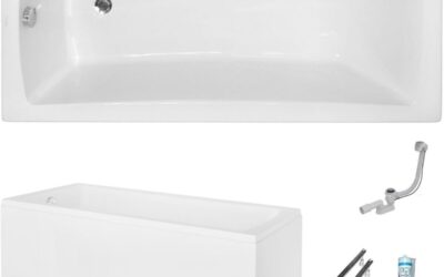 Test de la baignoire Ecolam Optima 170×70 cm : design et fonctionnalité