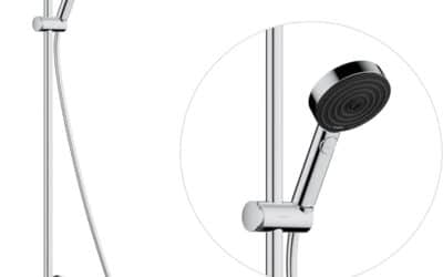 Test de la colonne de douche hansgrohe Pulsify S Puro : mitigeur thermostatique chromé
