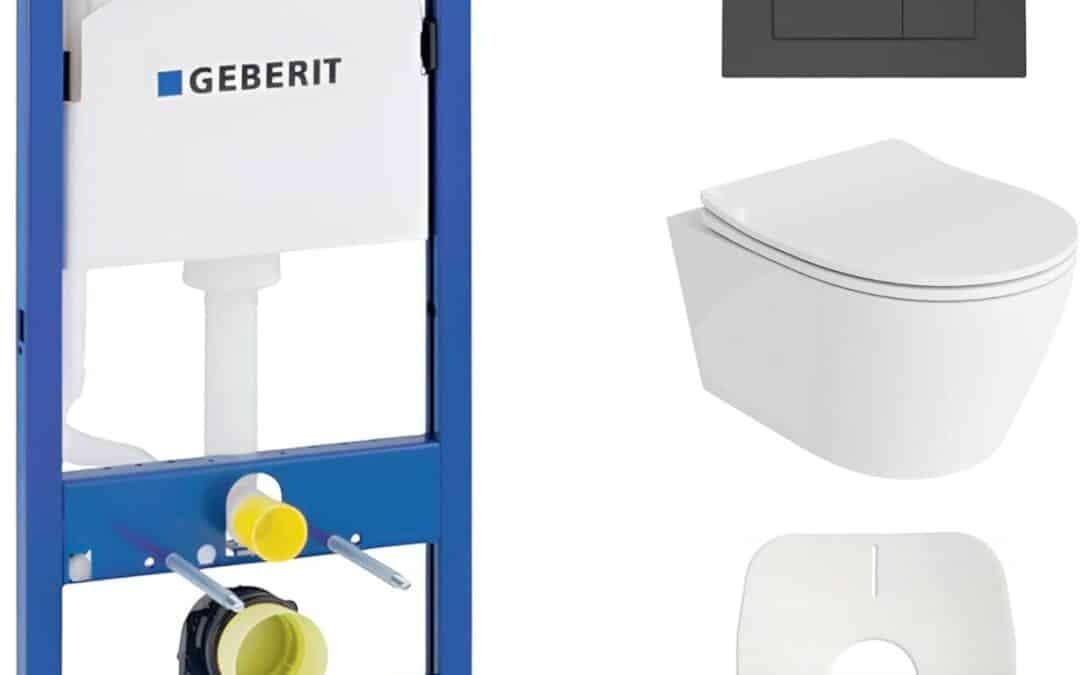 Test de l'ensemble WC encastré Lavita Duofix Praia Basic : kit complet avec panneau Delta 25