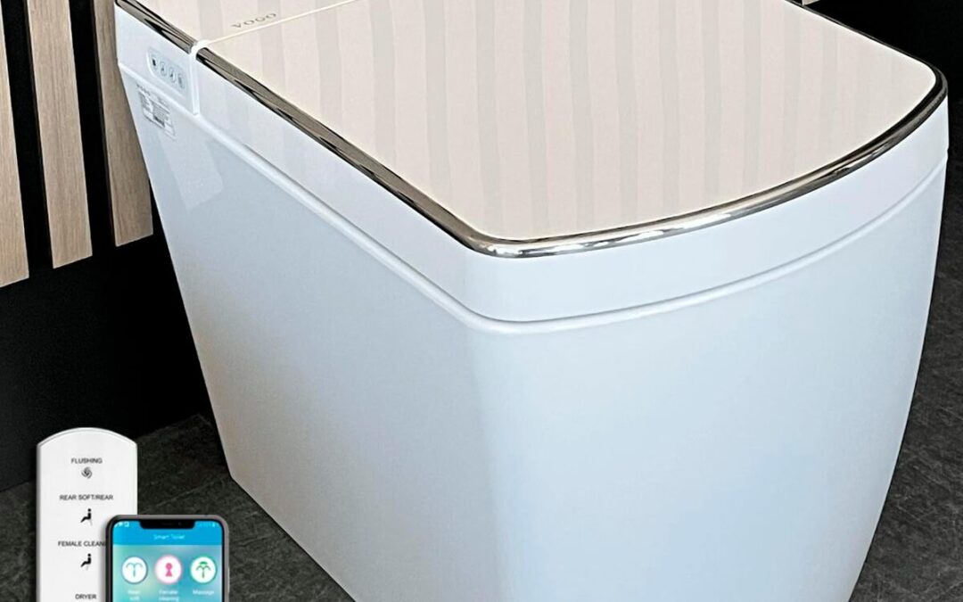 Test des toilettes japonaises VOGO SL620 : sortie au sol