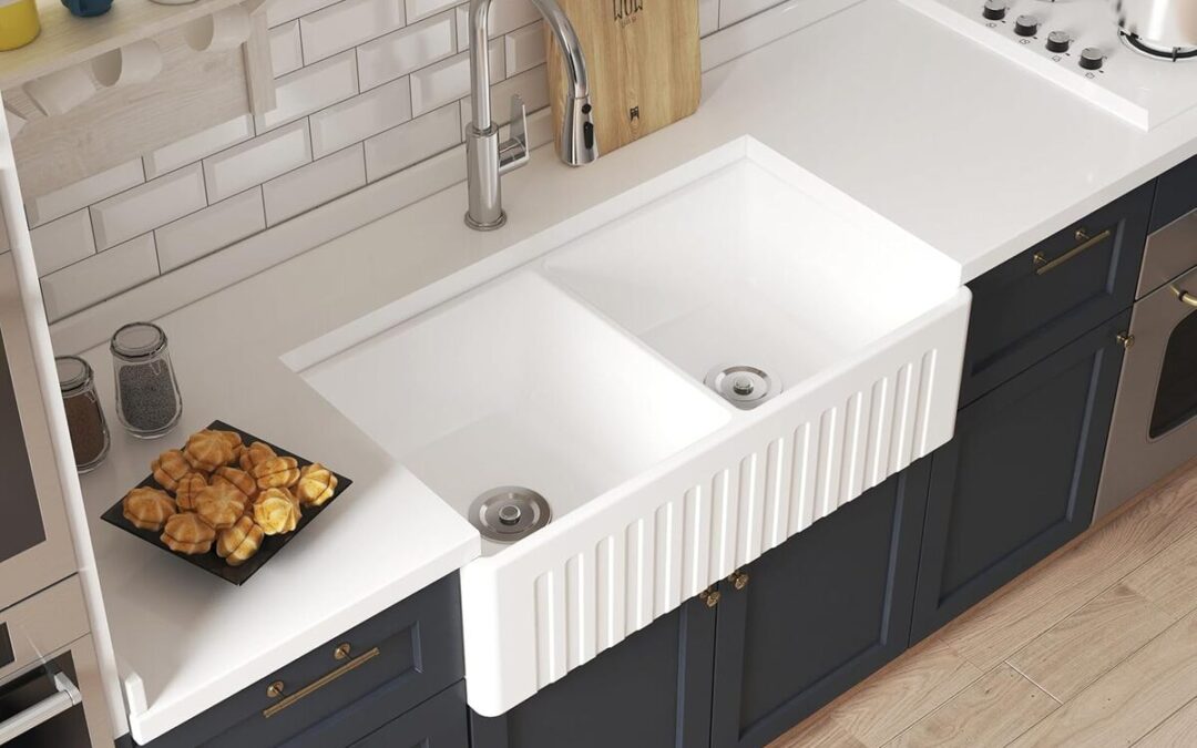 Test : évier de ferme double bol blanc 33 po