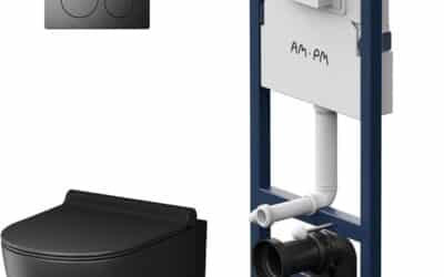 Test : wc suspendu FlashClean AM.PM Prime Fit, le kit complet