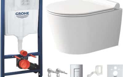 Test du kit WC suspendu Grohe Rapid SL avec abattant automatique