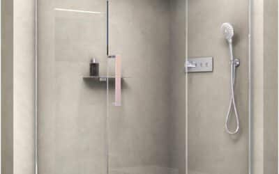 Test DX906 Flex : paroi de douche et porte coulissante intuitive